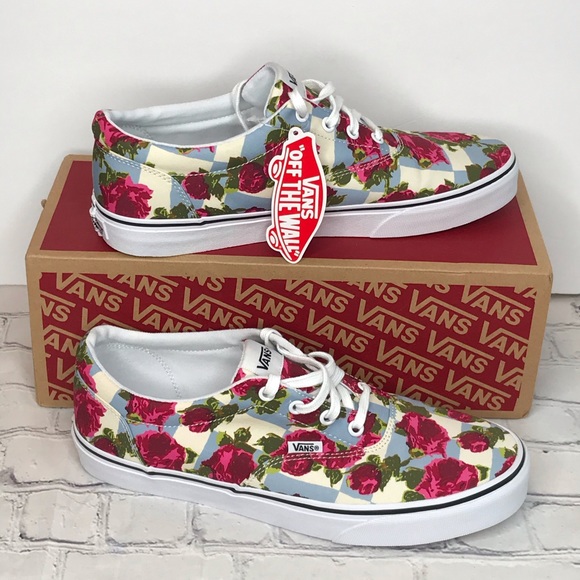 Vans Shoes - VANS Checker/Floral Women Size:11